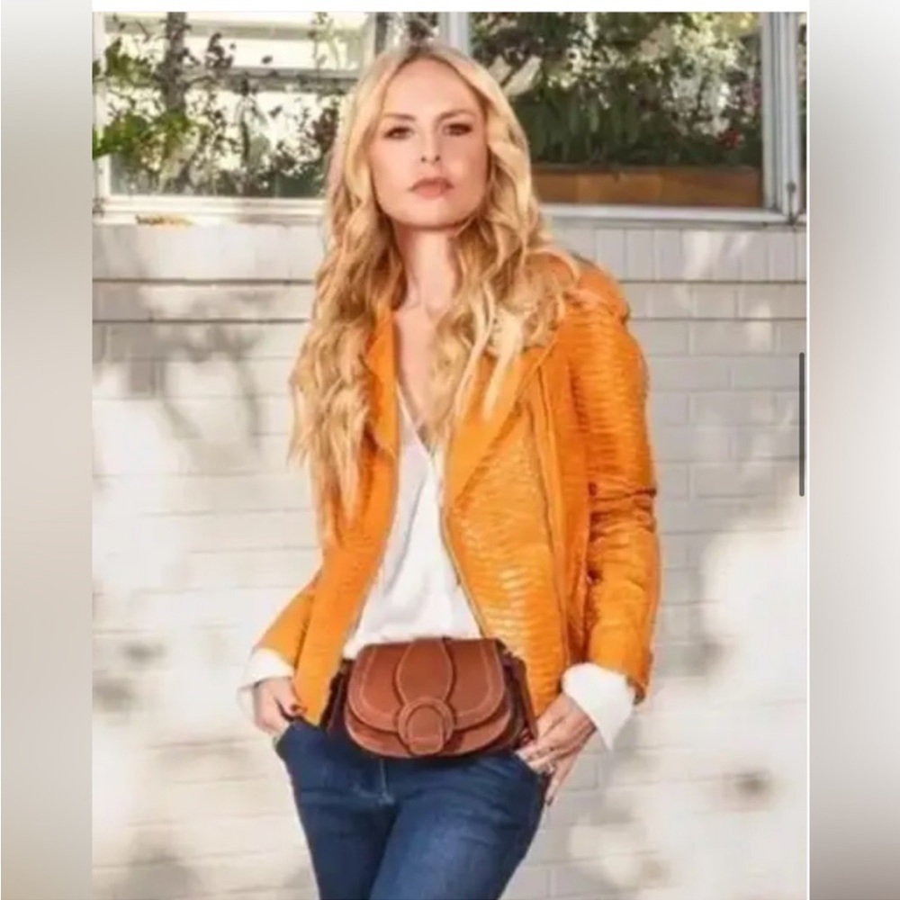 Rachel Zoe Curateur Edessi Crossbody SADDLE Brown Belt Bag Crossbody NWT